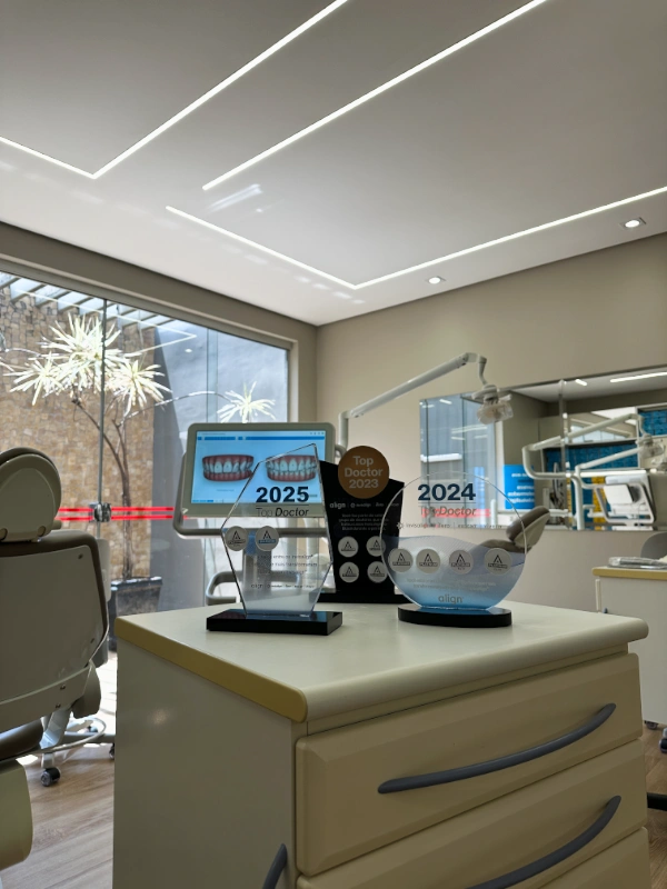 Fachada da clínica em Piracicaba